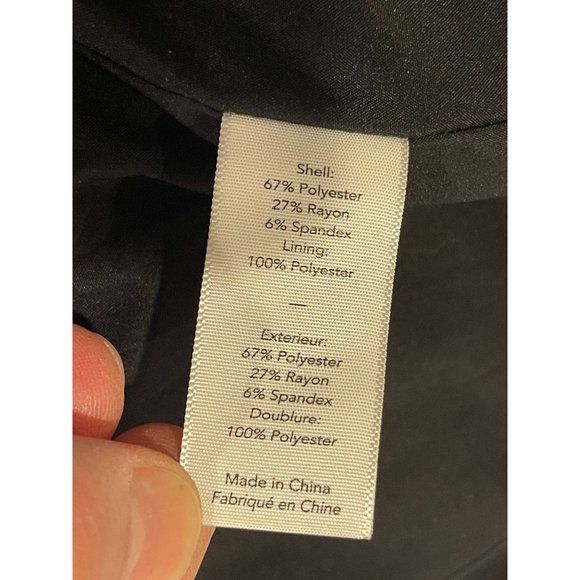 Likely Womens Maxi Fishtail Dress Albury Cutout-Back Trumpet Deep V Neck Black 4 - Picture 10 of 10